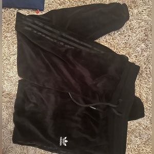 Adidas Velour Sweatpants.